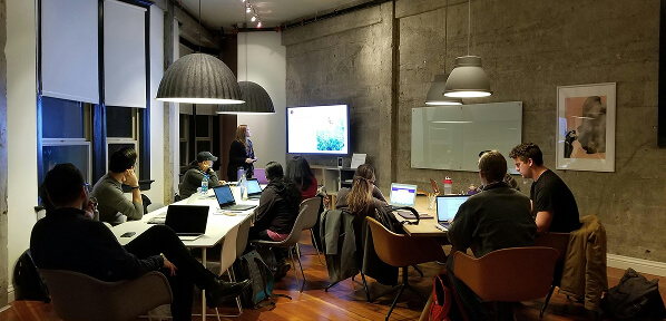 AI team working